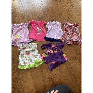 Lot Of 7 Doll Clothes Nightgown Dollie & Me Jumping Beans Fits American Girl 18”